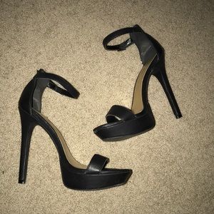 Black heels